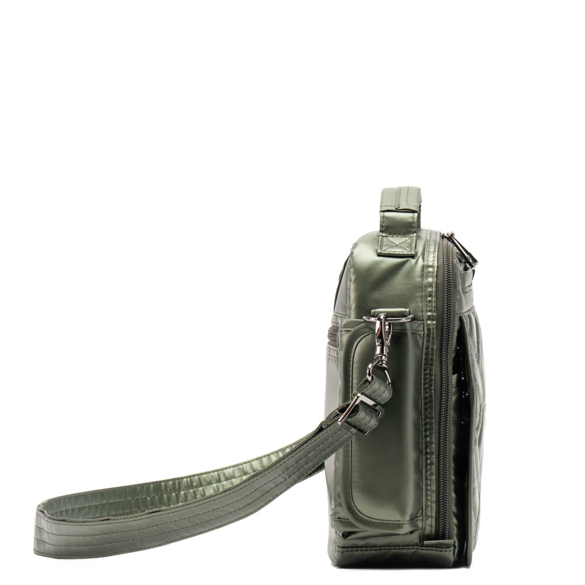Flapper SE Convertible Crossbody Bag - METALLIC OLIVE 2 - FlapperSE_MetallicOlive_03_e8245946-2ffc-4ff8-8b2b-6113ad541d16
